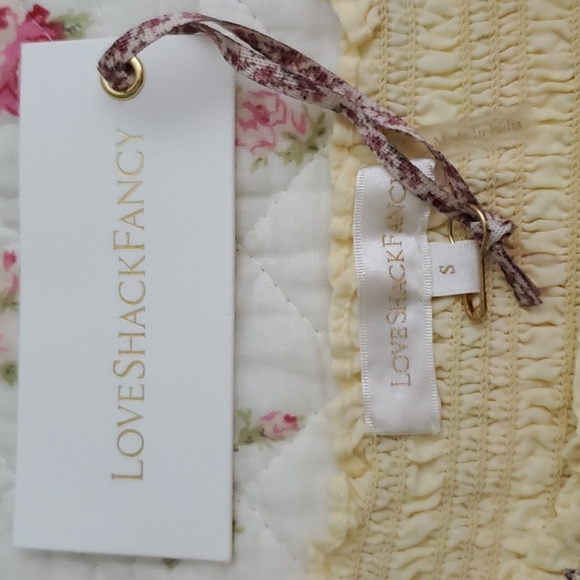 Loveshackfancy Jax smocked ruffle mini dress S - Picture 11 of 17